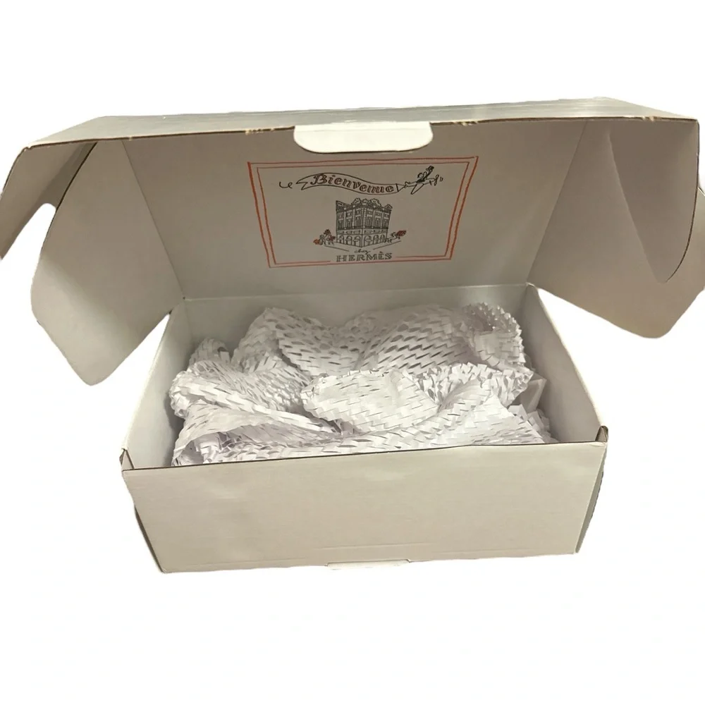 Hermès Box Bienvenue Print Artwork Shipping Box Packaging – 10” x 7” x 4”